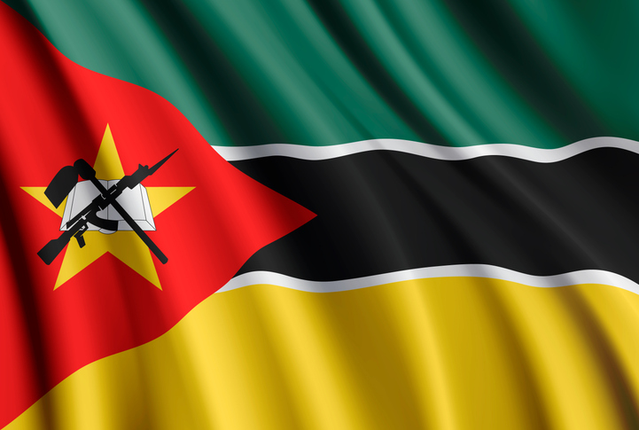 Republic of Mozambique national flag