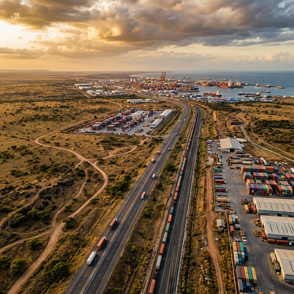 Mozambique export logistics corridor
