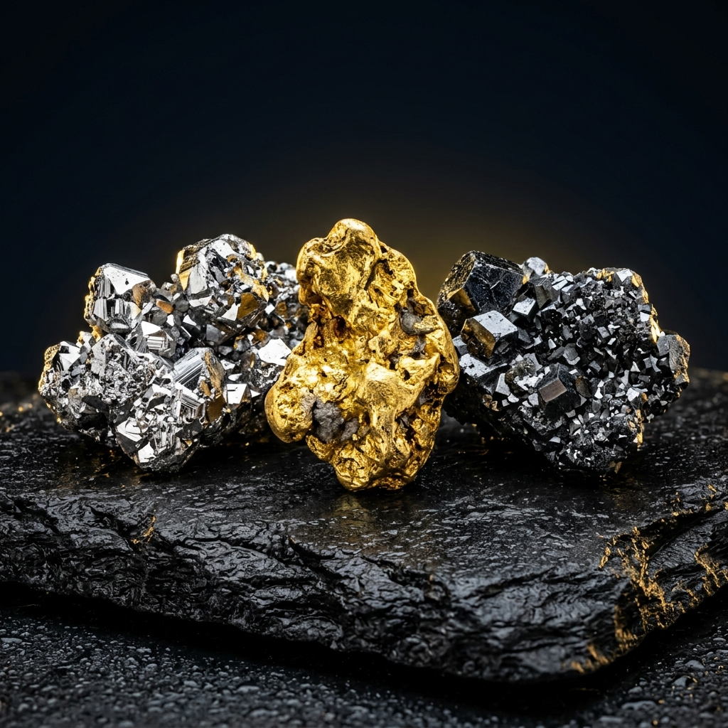 Raw mineral specimens from South Africa